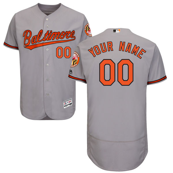 Men's Baltimore Orioles Flex Base Custom Jersey MLBC0038